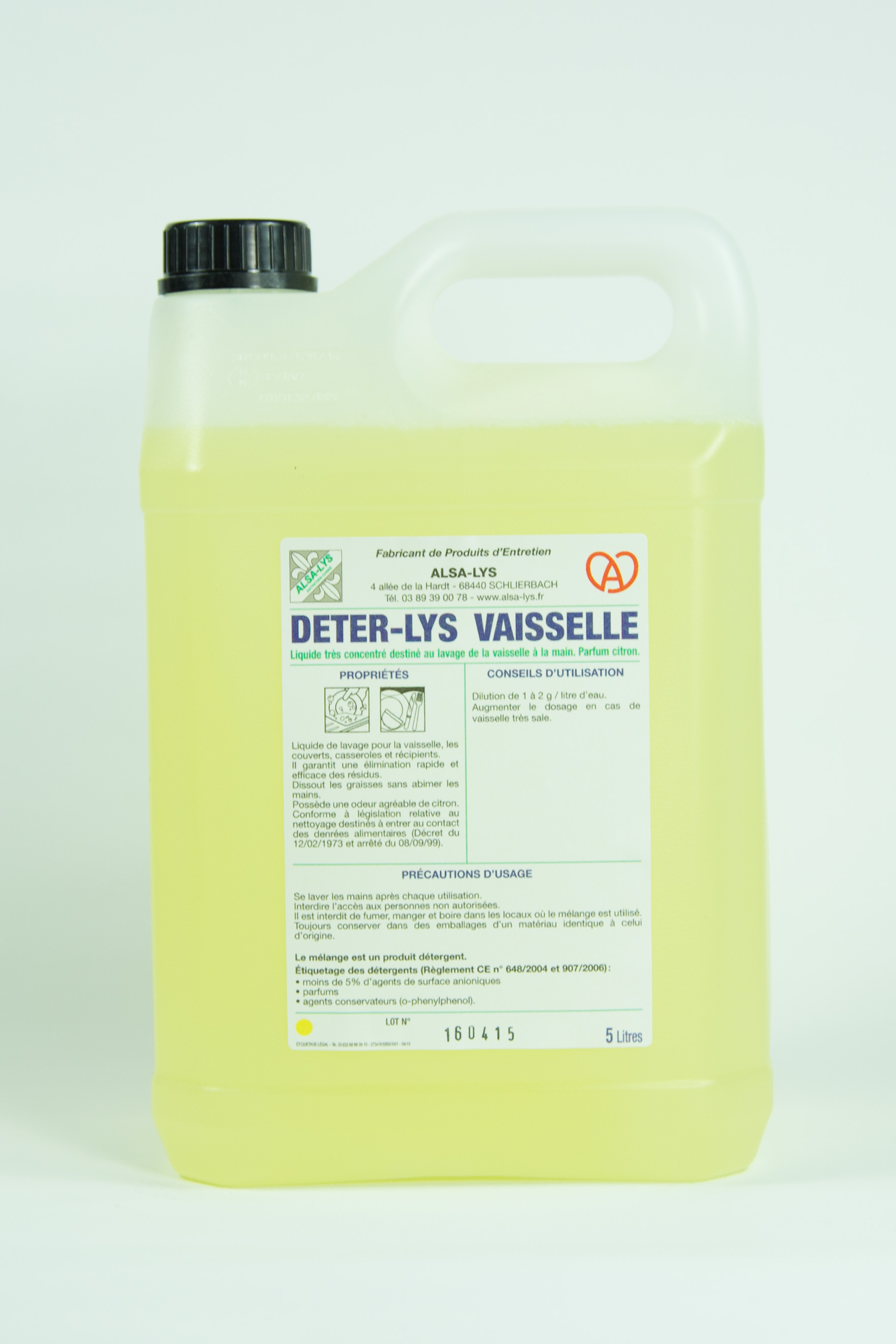 Liquide vaisselle citron, Vaisselle main